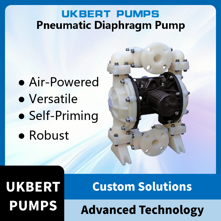 Large Flow Pneumatic Diaphragm Pump - Application: Metering