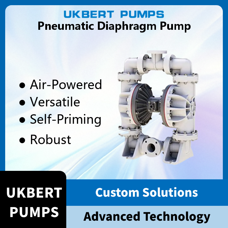 Large Flow Pneumatic Diaphragm Pump - Application: Metering