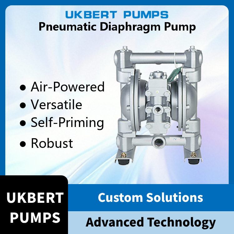 Large Flow Pneumatic Diaphragm Pump - Application: Metering