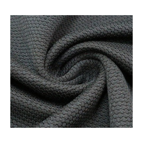 Blue Honeycomb Fabric