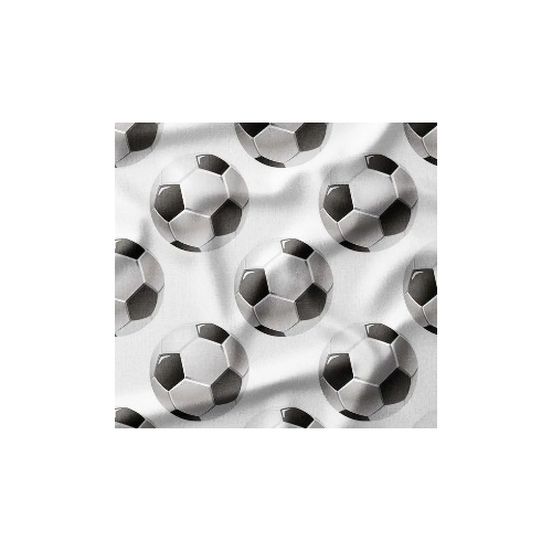 Black & White Football Fabric - Application: Apparel/Clothing