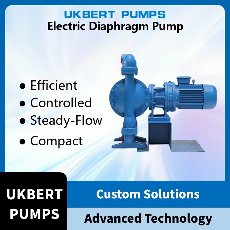 Fluorine-Lined Electric Diaphragm Pump - Application: Metering
