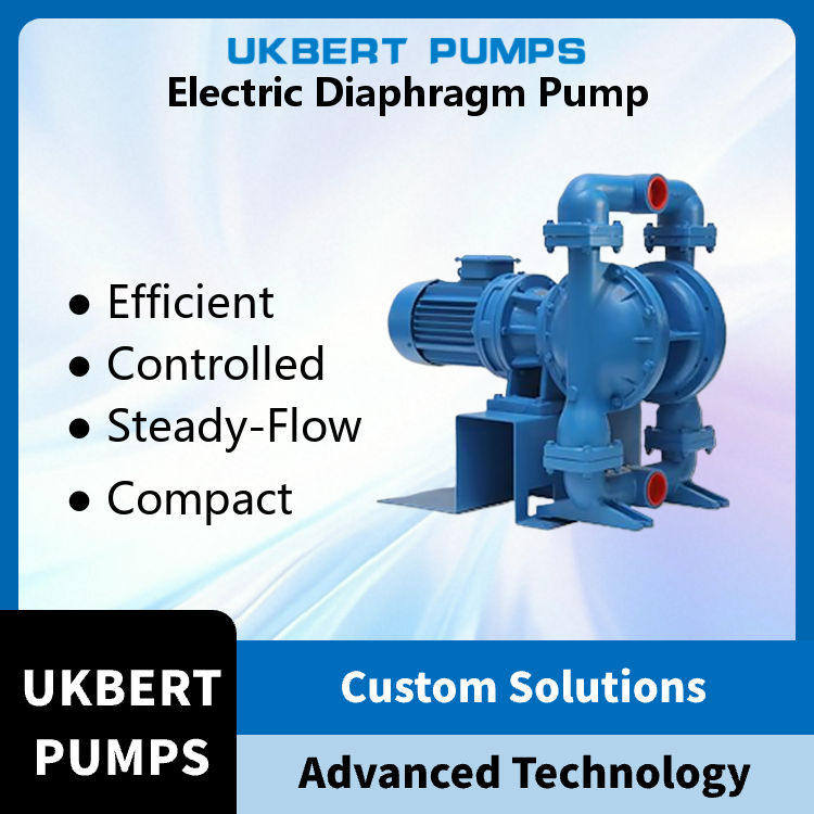 Fluorine-lined Electric Diaphragm Pump - Application: Metering