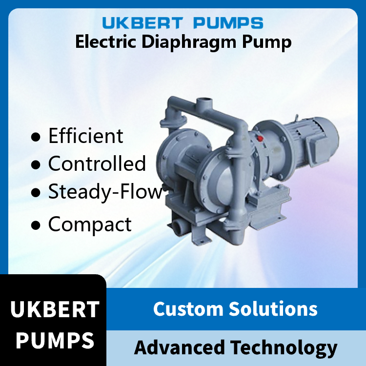 Fluorine-lined Electric Diaphragm Pump - Application: Metering