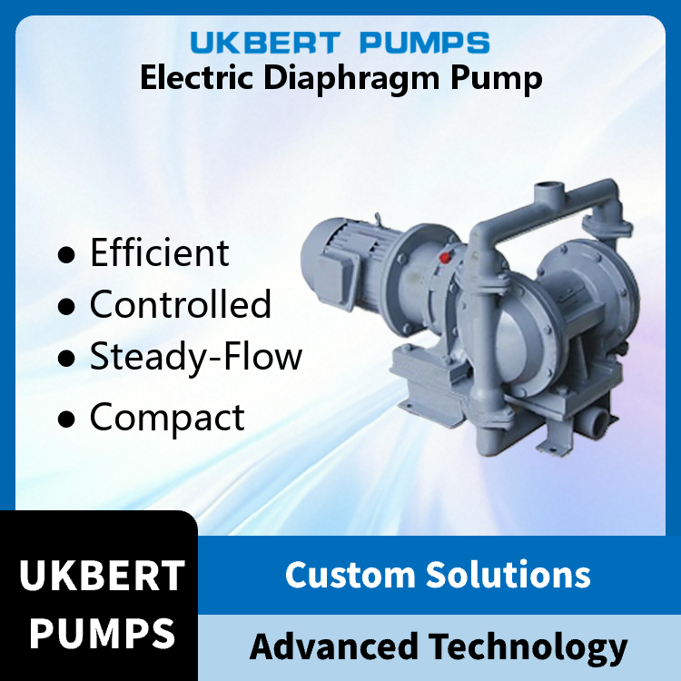 Fluorine-lined Electric Diaphragm Pump - Application: Metering