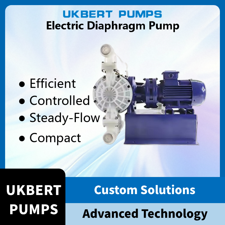 Fluorine-lined Electric Diaphragm Pump - Application: Metering