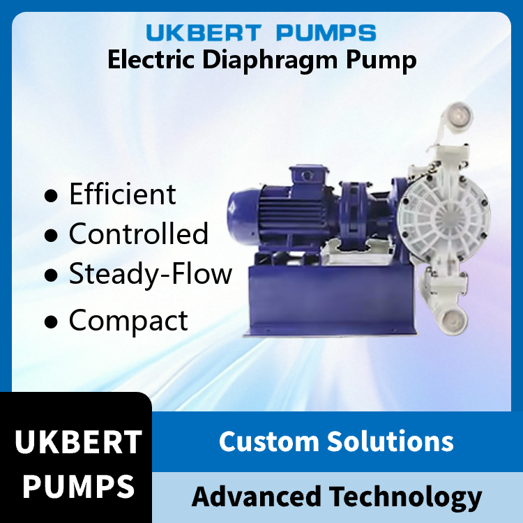Fluorine-lined Electric Diaphragm Pump - Application: Metering