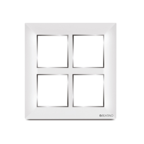 Sq Module Metalica Switch Plate - Application: Home And Offices