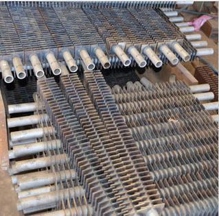 High Grade Welded Square Fin Tubes - Material: Stainless Steel