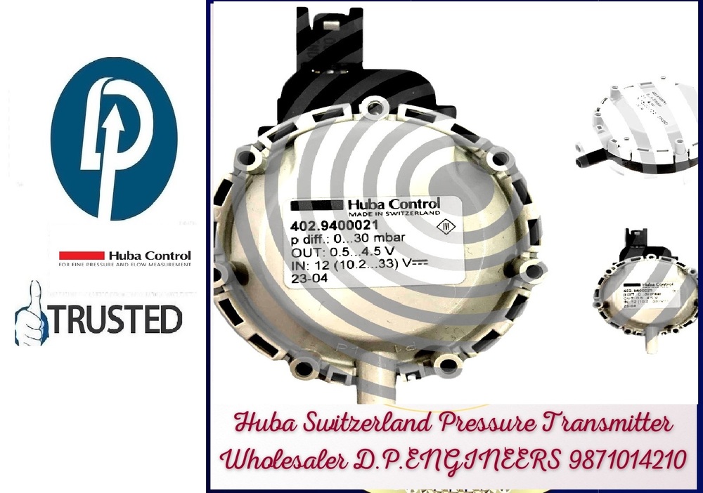 402.9300021 Differential Pressure Transmitter By Huba Control at 19824. ...