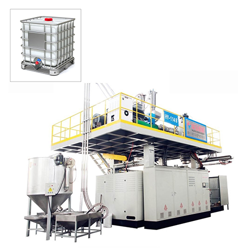 Ibc Tank Blow Molding Machine - Color: Off White