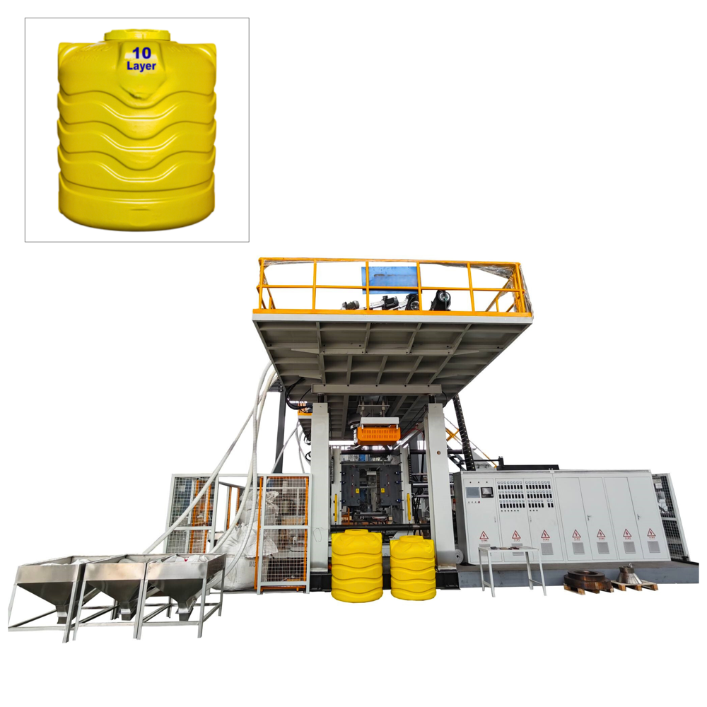 Water Tank Blow Molding Machine - Color: Multicolor