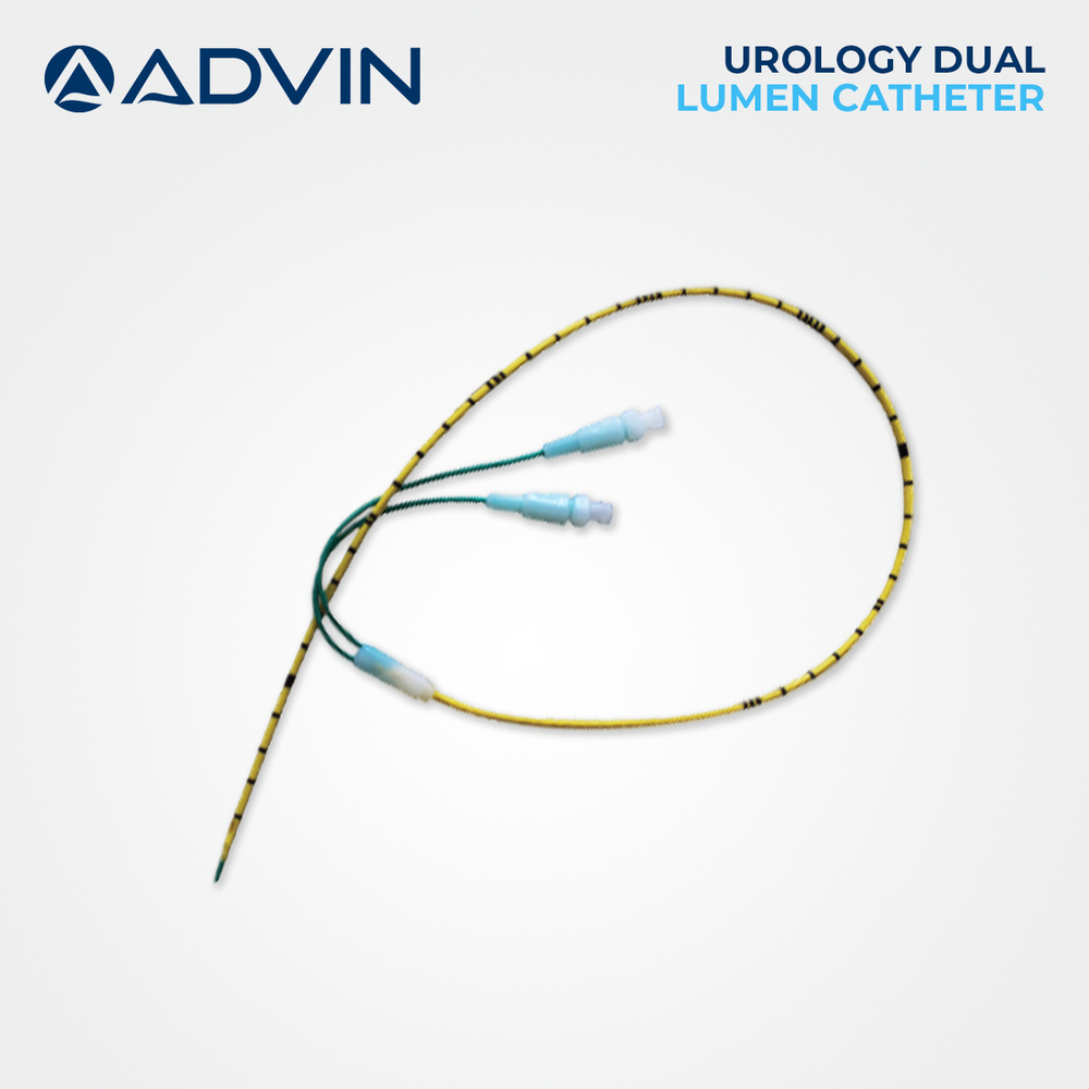 Urology Dual Lumen Catheter