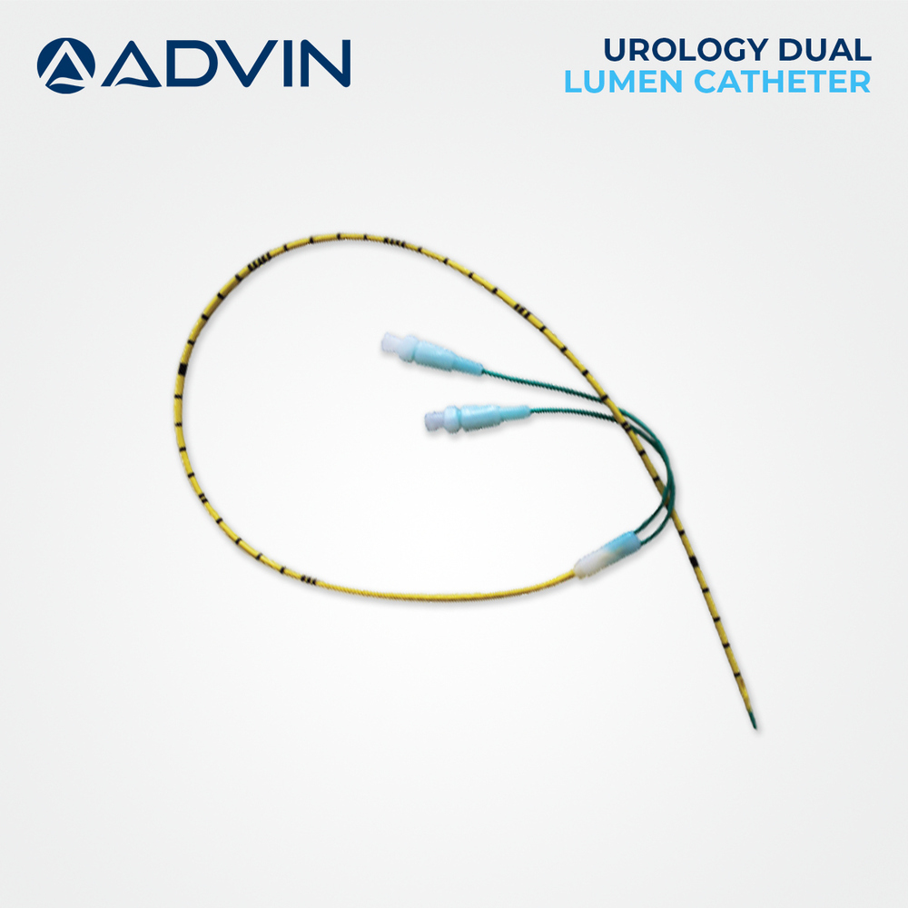 Urology Dual Lumen Catheter