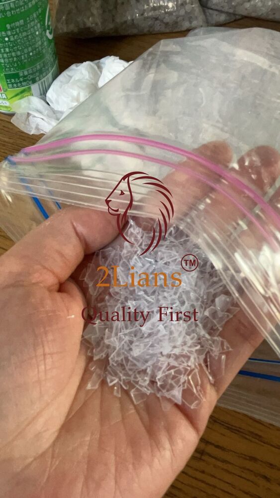PET flakes Transparent
