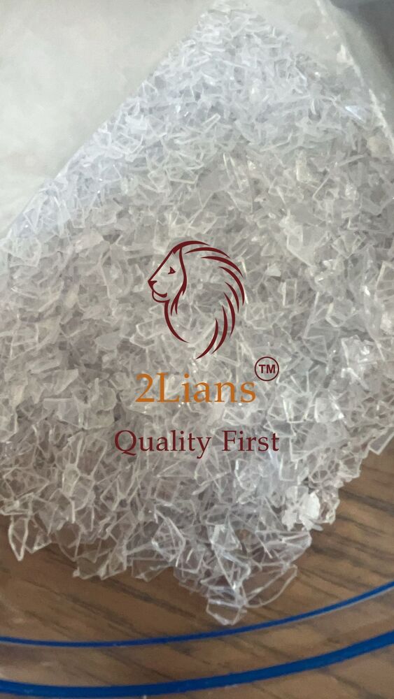 PET flakes Transparent