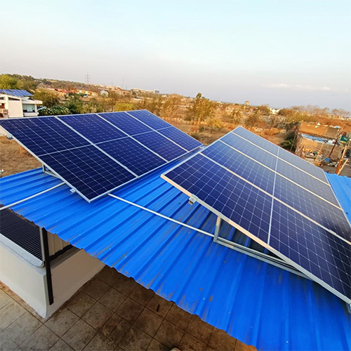 1 Kw Rooftop Solar System For Home - Color: Blue