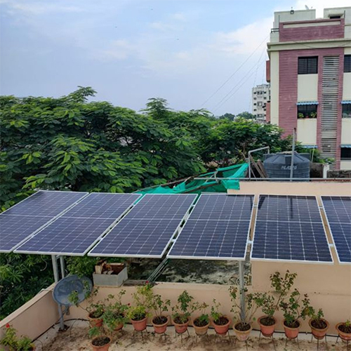 Adani Rooftop Solar System For Home In Indore - Color: Blue