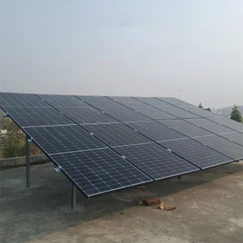 Waaree Rooftop Solar System For Home In Indore - Color: Black