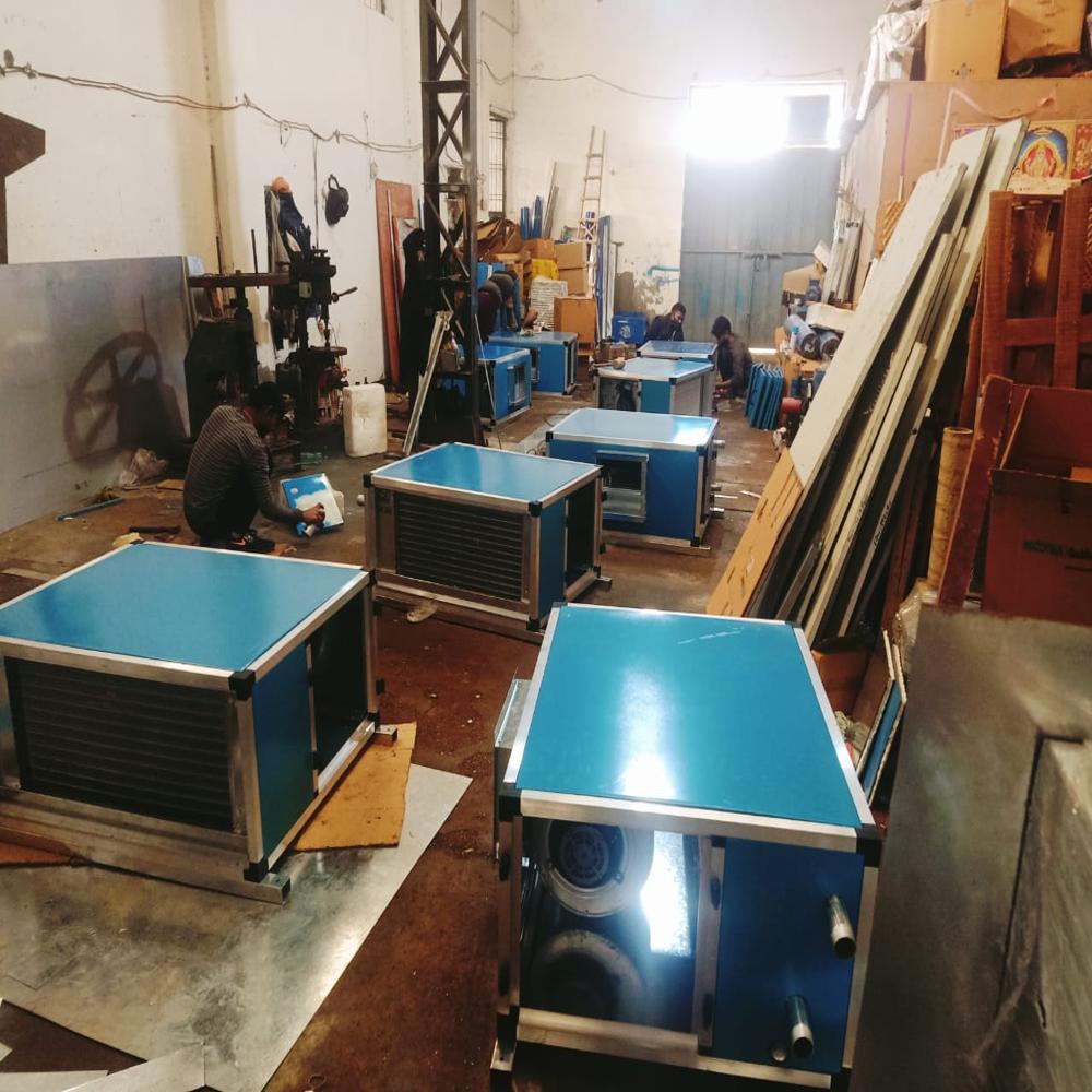 Air Handling Systems - Stainless Steel, Electric, Industrial Use | New Blue Design, 1-year Warranty, Efficient Performance