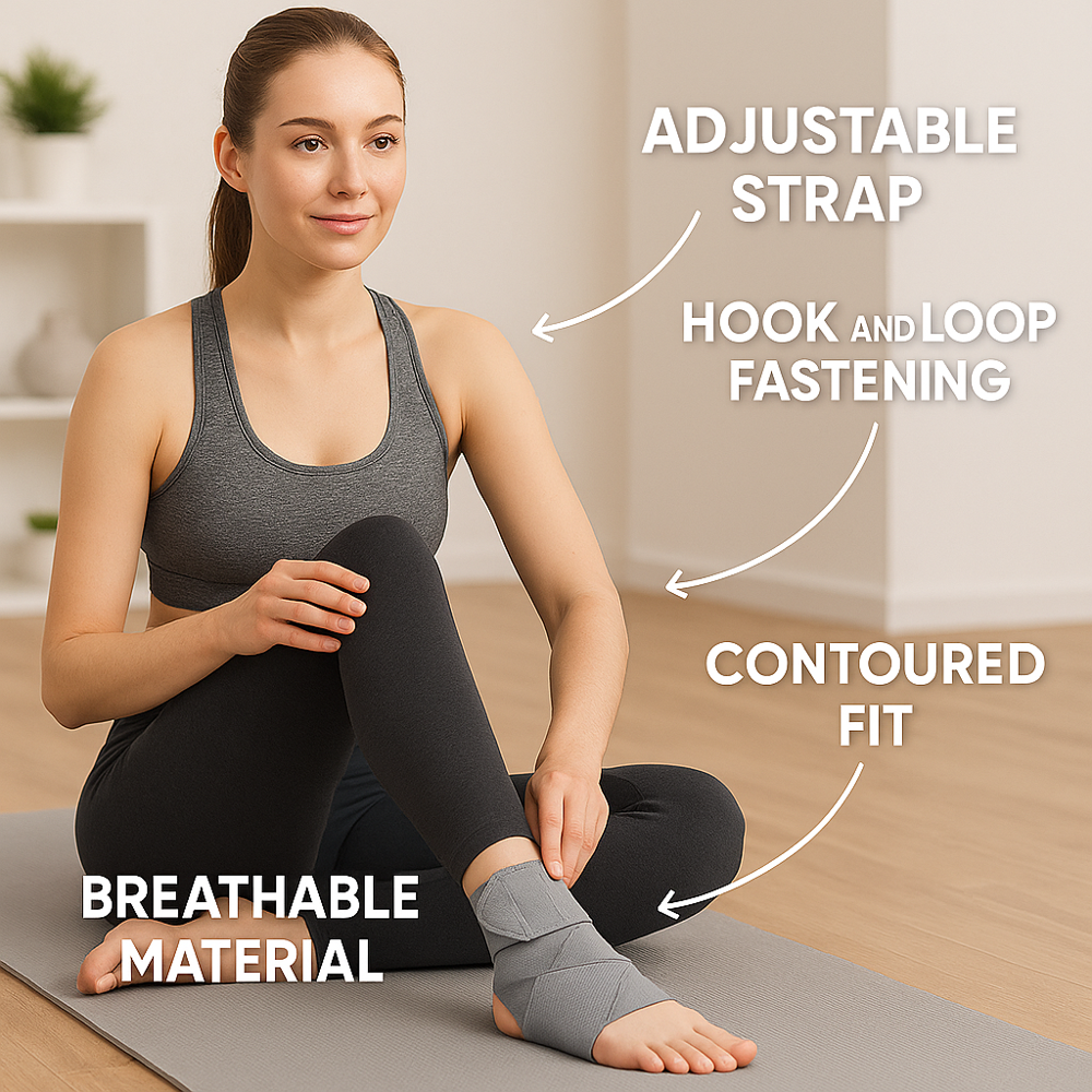 Ankle Wrap Grey - Color: Various Available