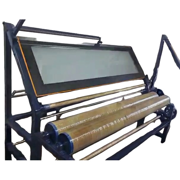 Fabric Inspection with Rolling Machine in Semi Wooden Board And Glass