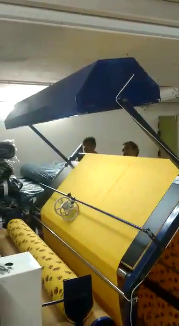 Fabric Inspection with Rolling Machine