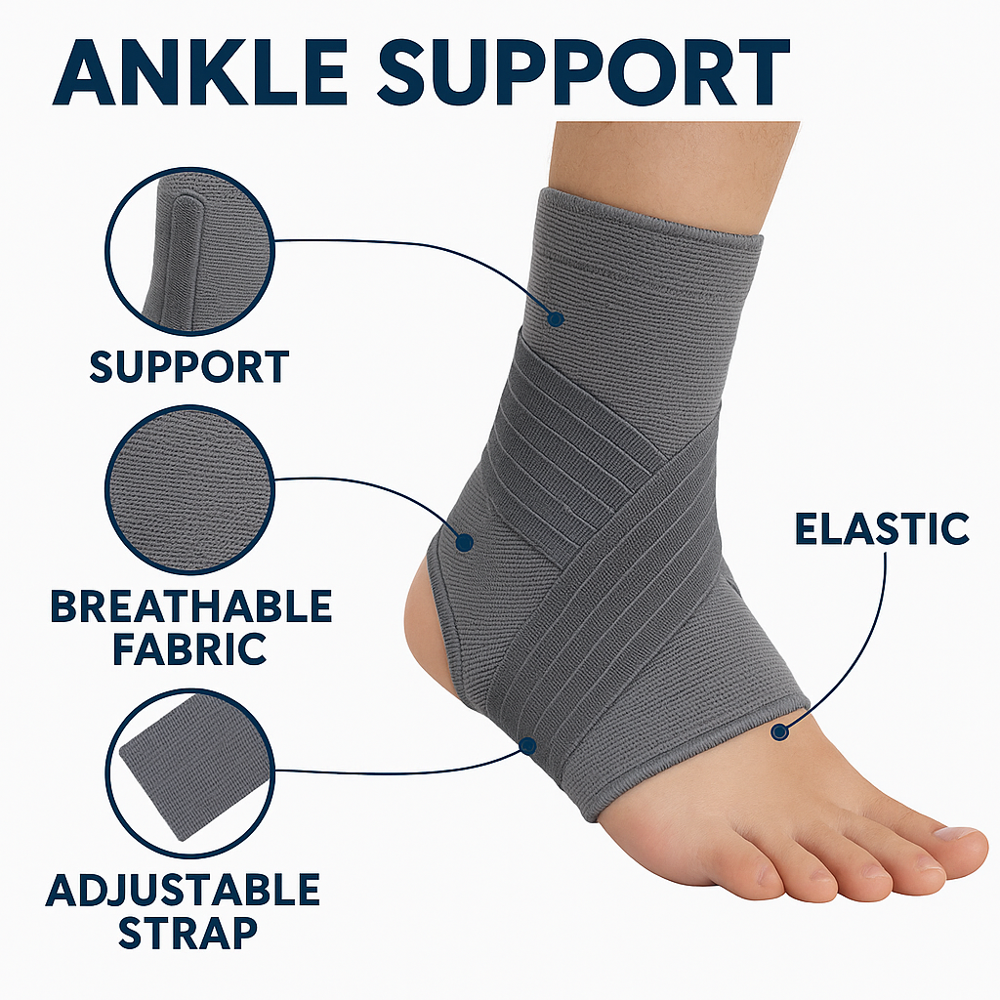 Ankle Binder Grey - Feature: Good Quality