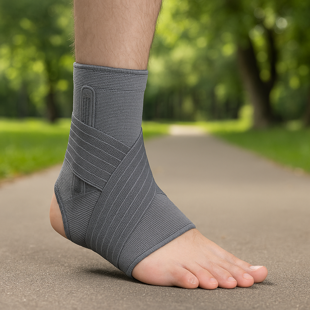 Ankle Binder Grey