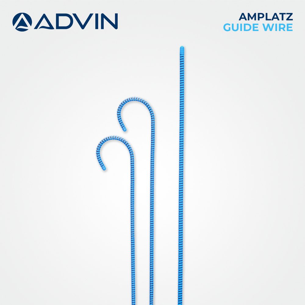 Amplatz Guide Wire - Super Stiff Ptfe, Real-time Manual Operation | Advanced Maneuverability For Optimal Vessel Positioning, Shape Memory Retention, Ideal For Urology Procedures