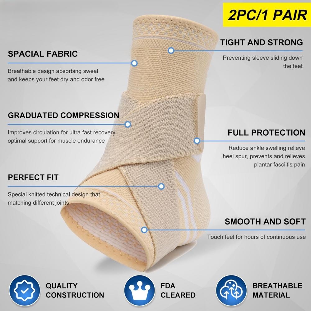 Ankle Binder With Support Skin
