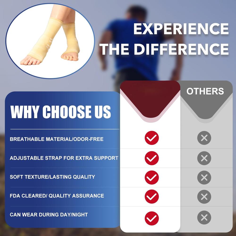 Ankle Binder With Support Skin - Color: Various Available