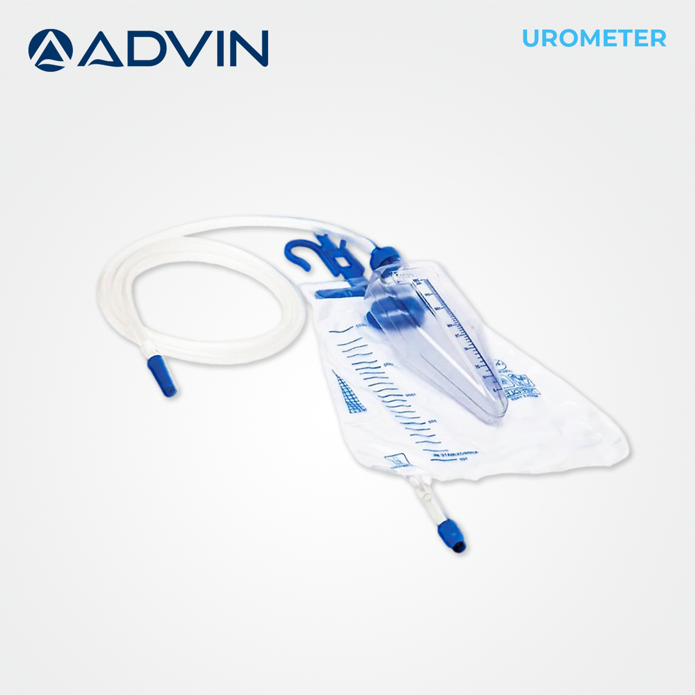 Urometer / Urine Collecting Bag With Measured Volume Chamber