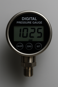 Digital Pressure Gauges - Accuracy: A 0.25% Fs / A 0.5% Fs  %