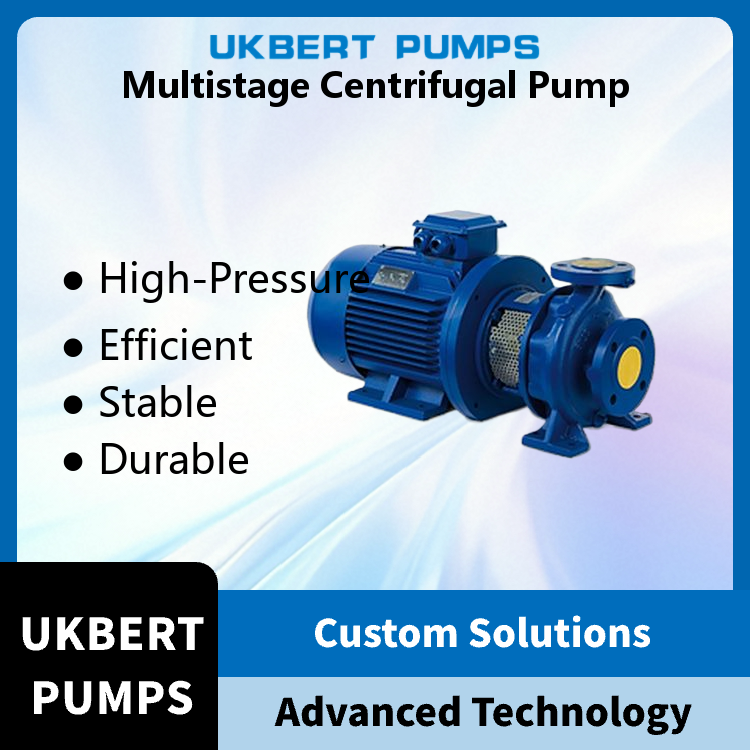 Horizontal Multistage Centrifugal Pump - Application: Sewage