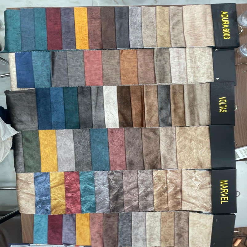 Imported Velvet Print Fabric - Attributes: Washable