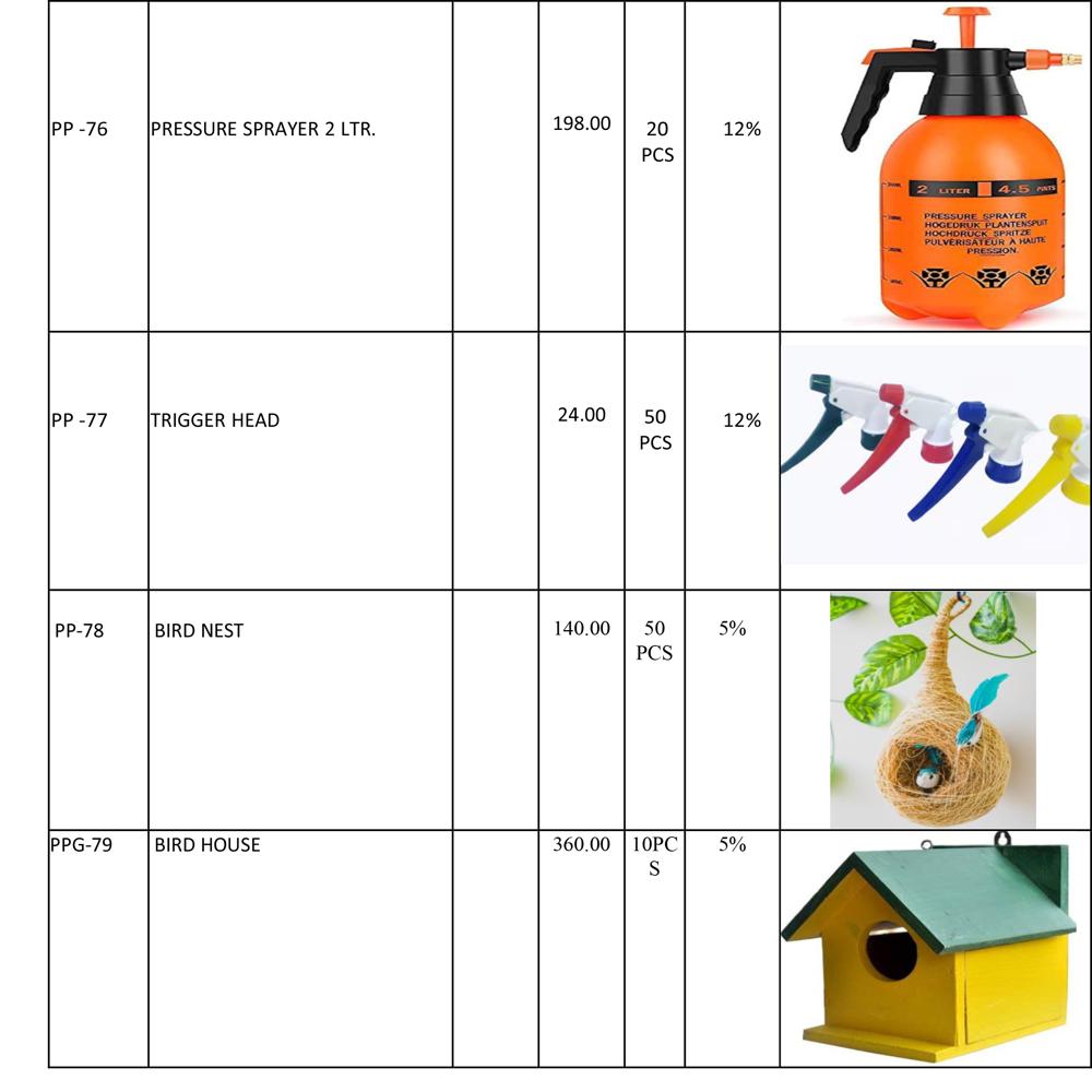 PRESSURE SPRAYER 2 LTR.