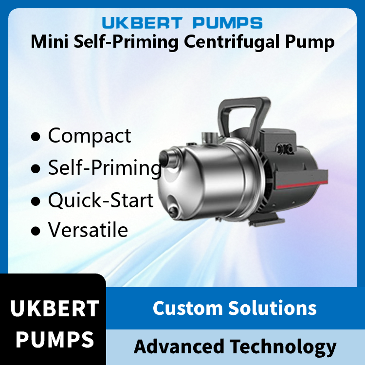 Stainless Steel Mini Self-priming Centrifugal Pump - Application: Sewage