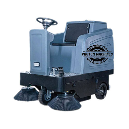 Pms-1250 Ride-On Sweeper Machine - Cleaning Process: Acid Cleaning / Picking