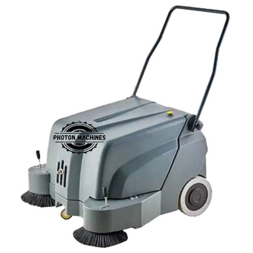 Pms-Wb45L Battery Walk Behind Road Sweeper Machine - Cleaning Process: Acid Cleaning / Picking