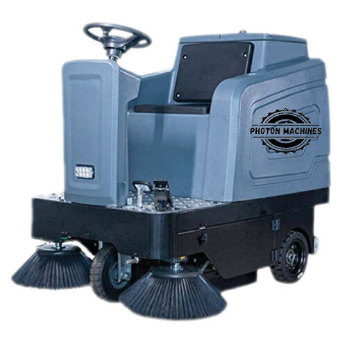 Pms-1250 Ride On Sweeper Machine - Cleaning Process: Acid Cleaning / Picking