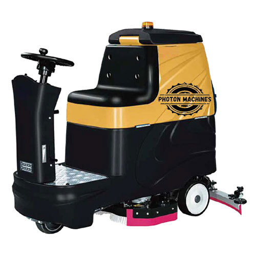 Pms-100S Ride On Scrubber Drier Machine - Features: Easy To Operate