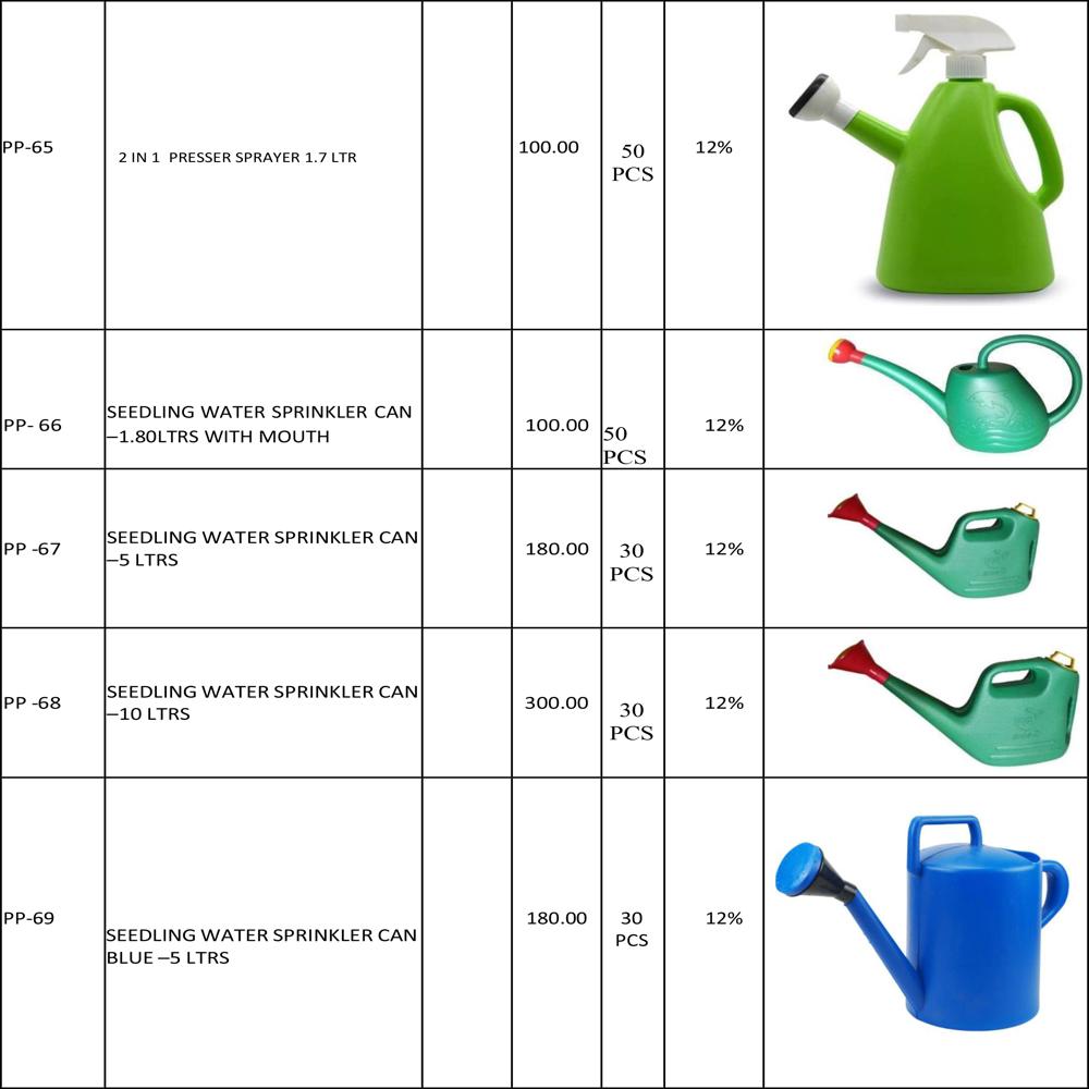 PRESSURE SPRAYER 1 LTR.