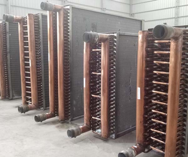 Industrial Ahu Cooling Coil - Color: Grey