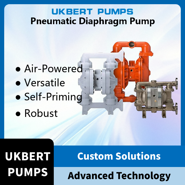 Stainless Steel Pneumatic Diaphragm Pump - Application: Metering