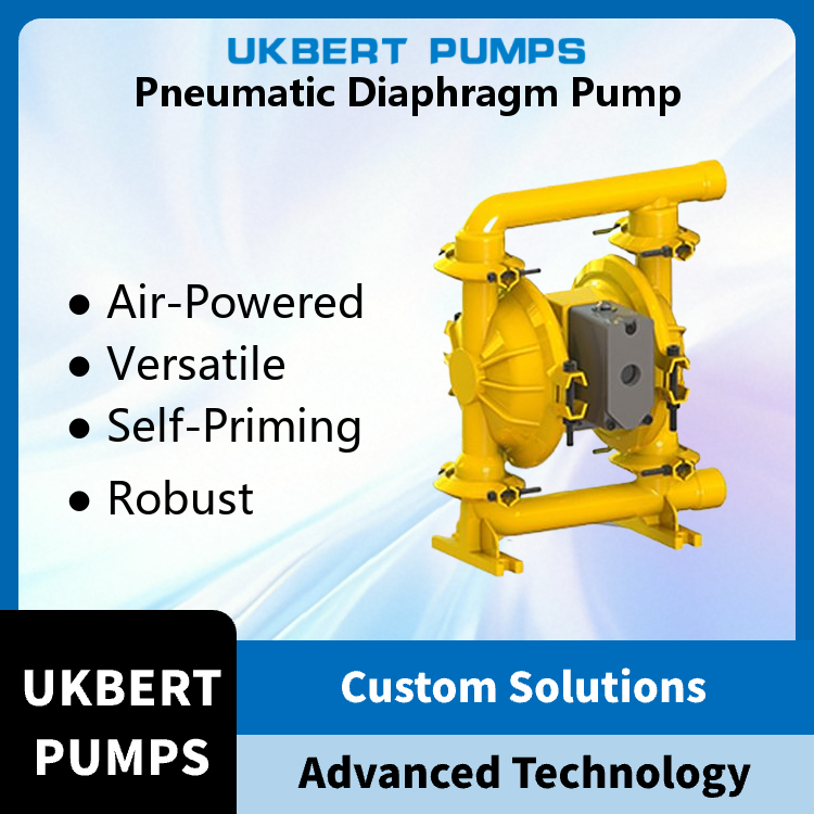 Stainless Steel Pneumatic Diaphragm Pump