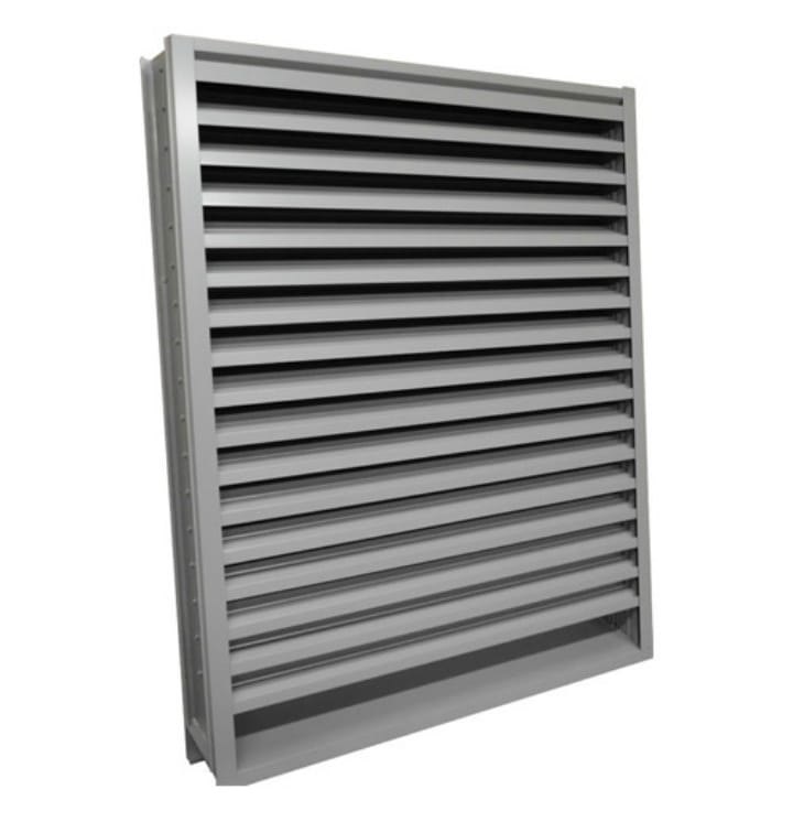 Aluminium Ventilation Louver - Color: Sliver