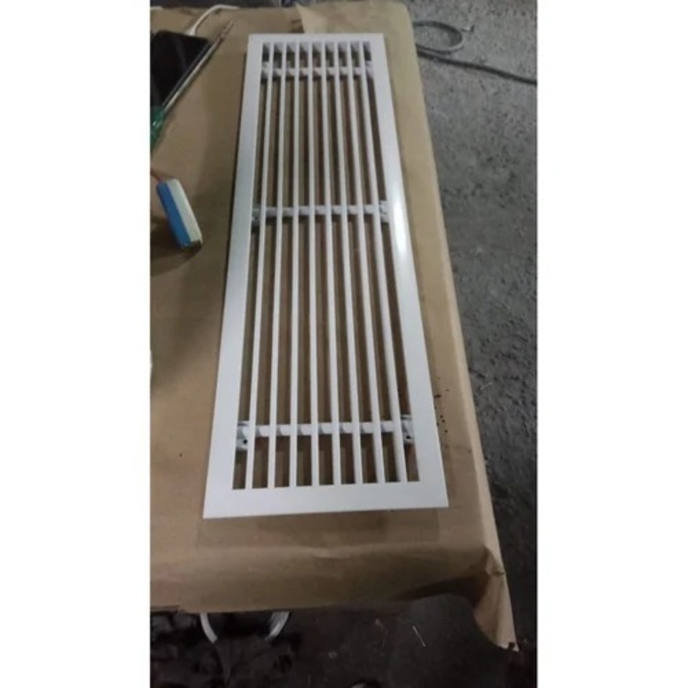 Aluminium Fixed Louvers - Color: Sliver