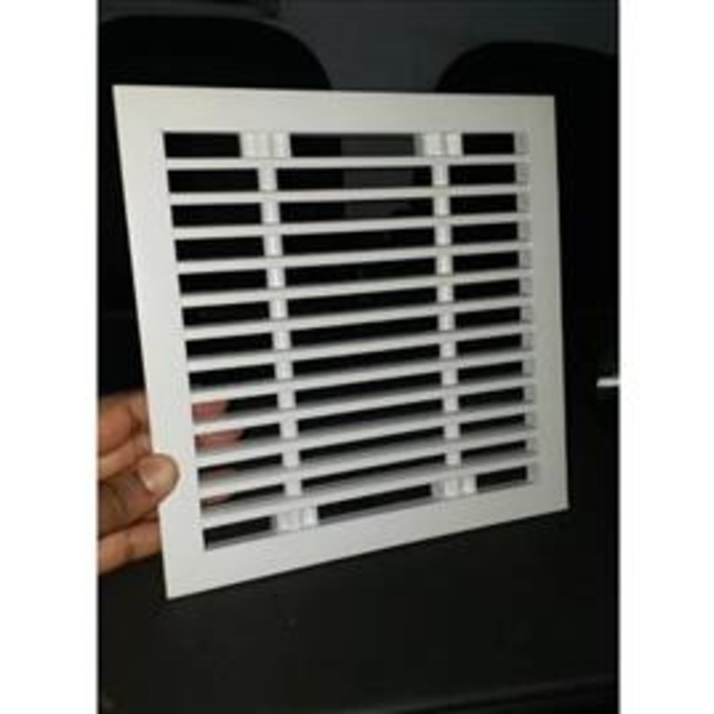 Aluminium Fixed Louvers - Color: Sliver