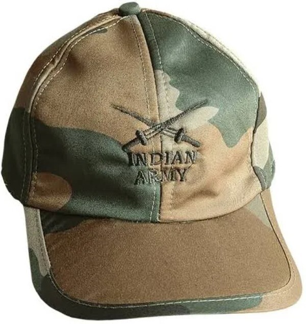 Indian Army Cap - Color: Green